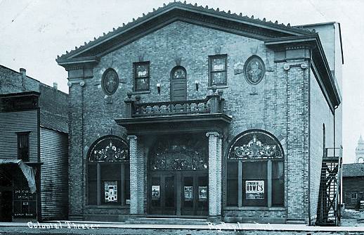 Big Rapids Cinema - Old Pic (newer photo)